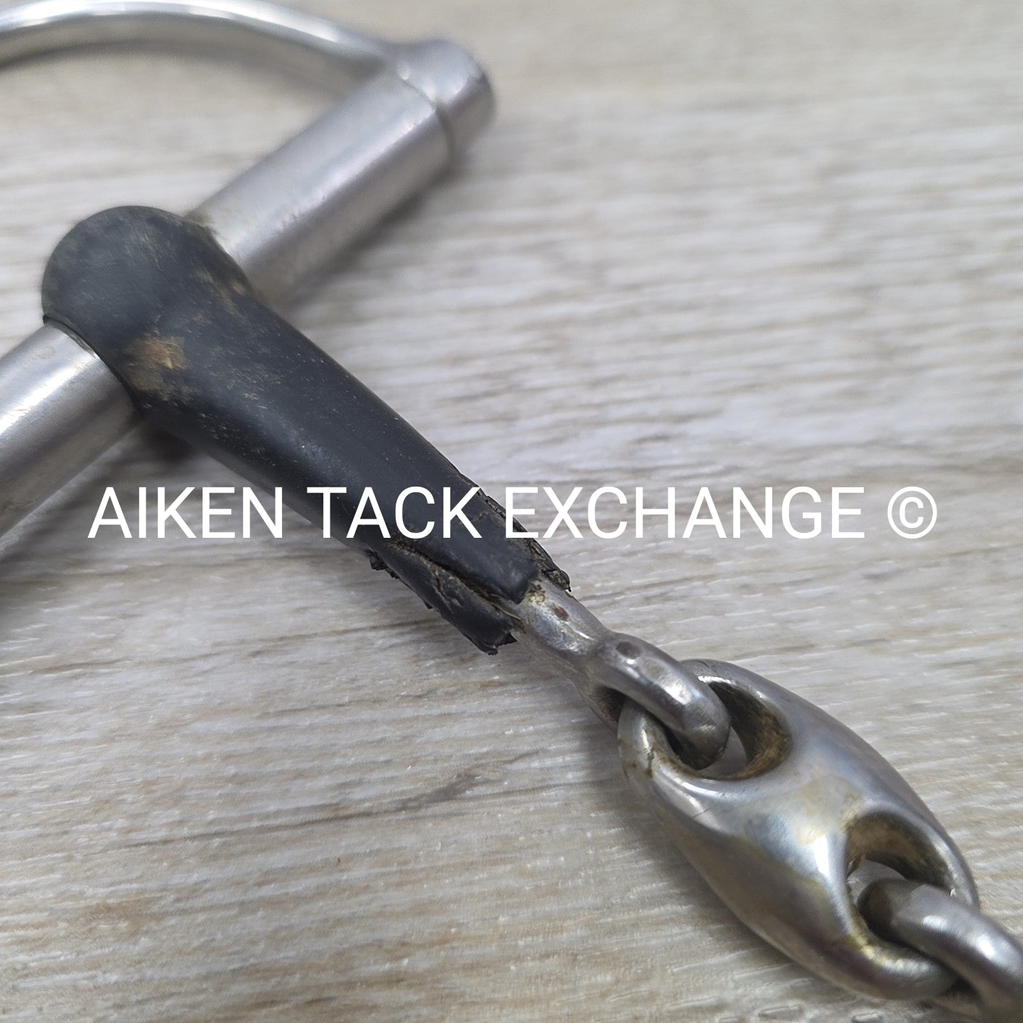 Centaur Double Joint Rubber D Ring Bit 5.5" (Has Chew Marks)