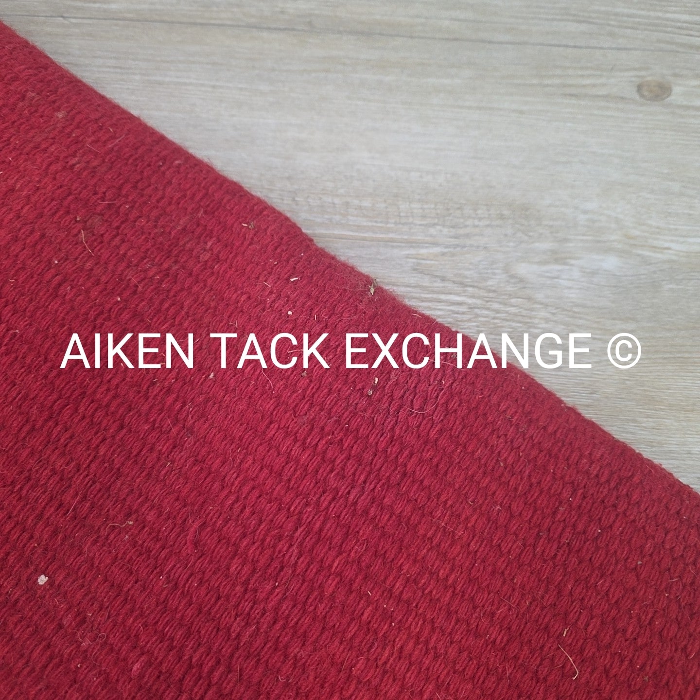 Tahoe Tack Heavy Duty Solid New Zealand Wool Saddle Blanket, 36" x 34"
