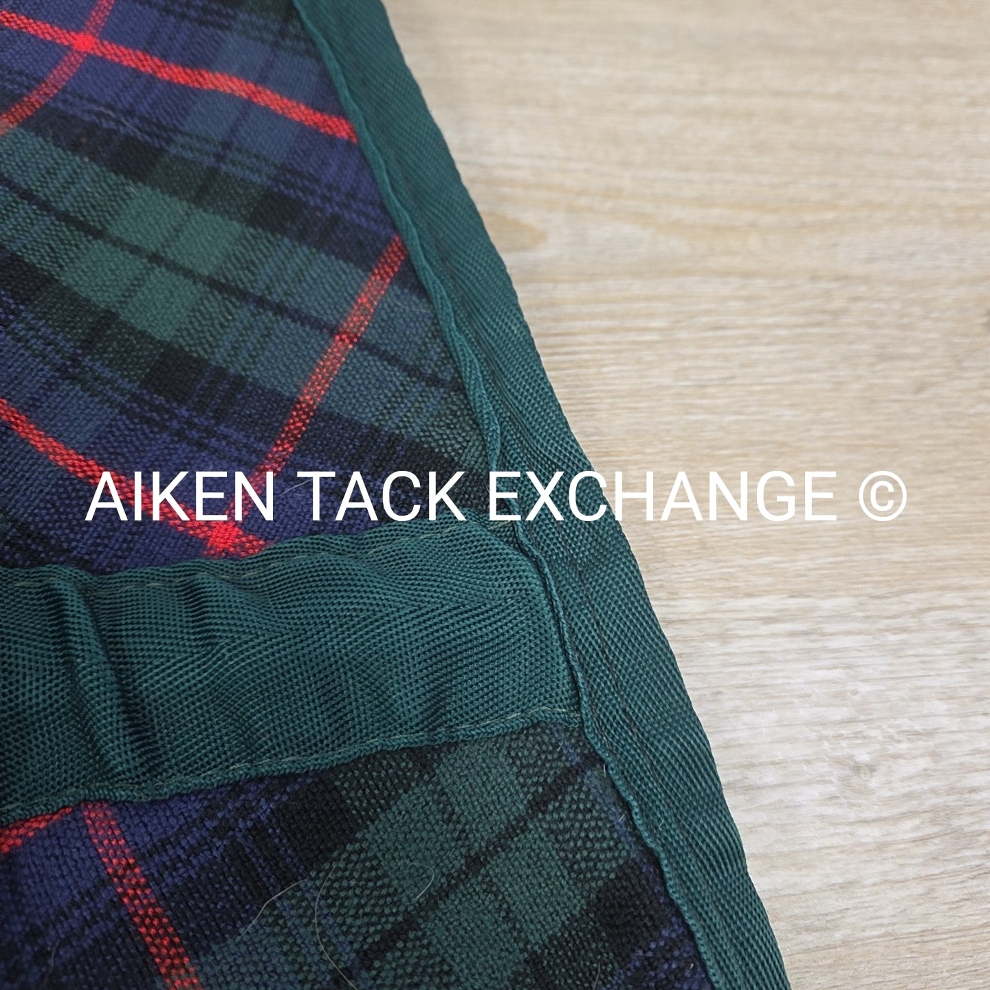 5/A Baker Original Tartan Plaid Heavyweight Stable Sheet, Size 78"