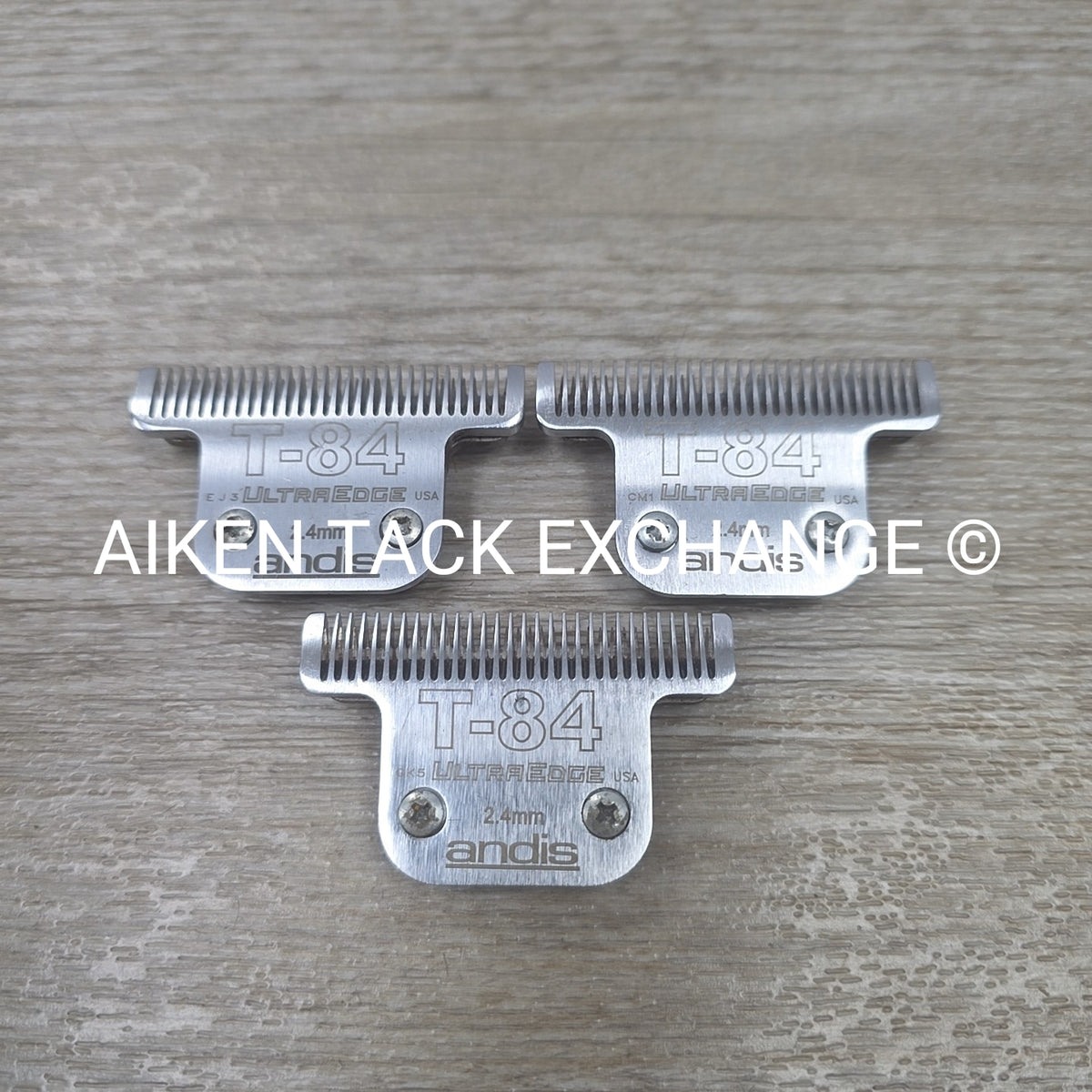 BARGAIN BUNDLE: 3 Andis T-84 UltraEdge Replacement Blades