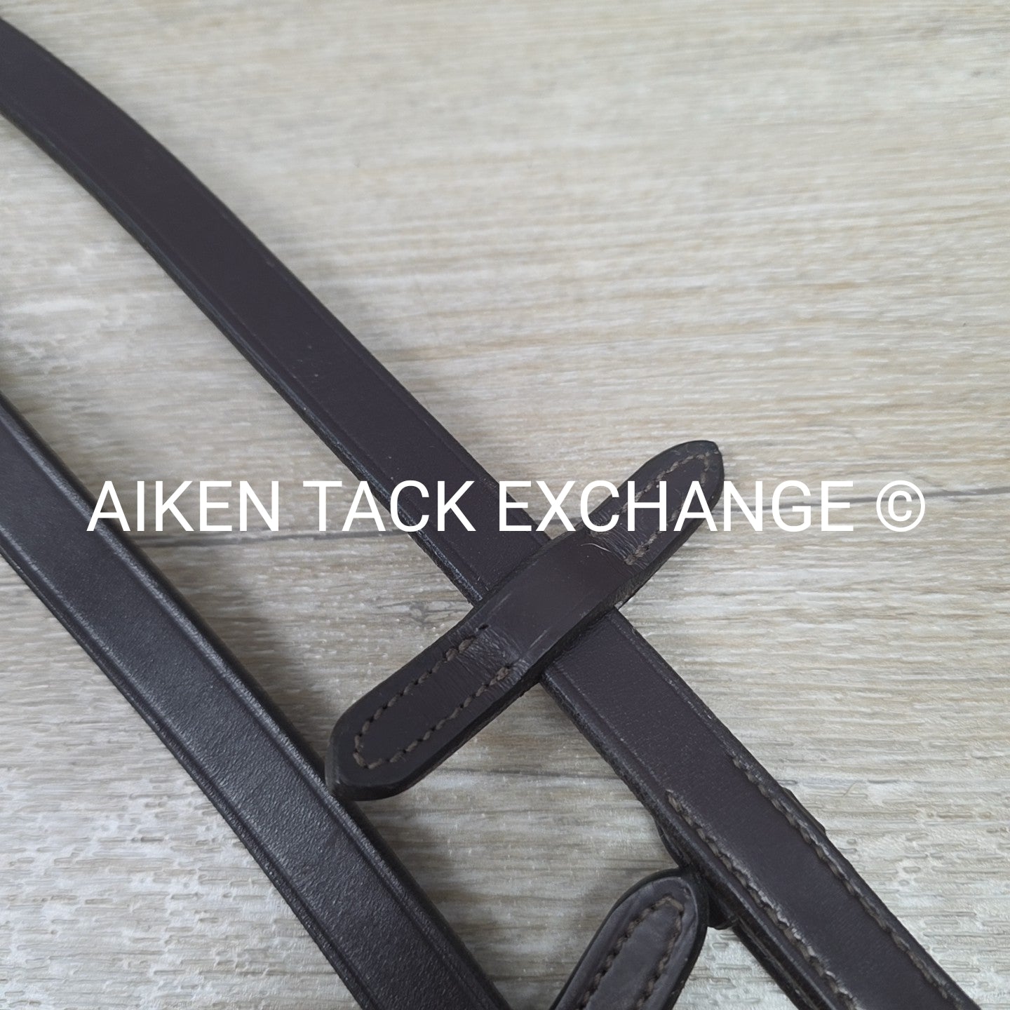Schockemohle Rubber Reins, Brown, 56"