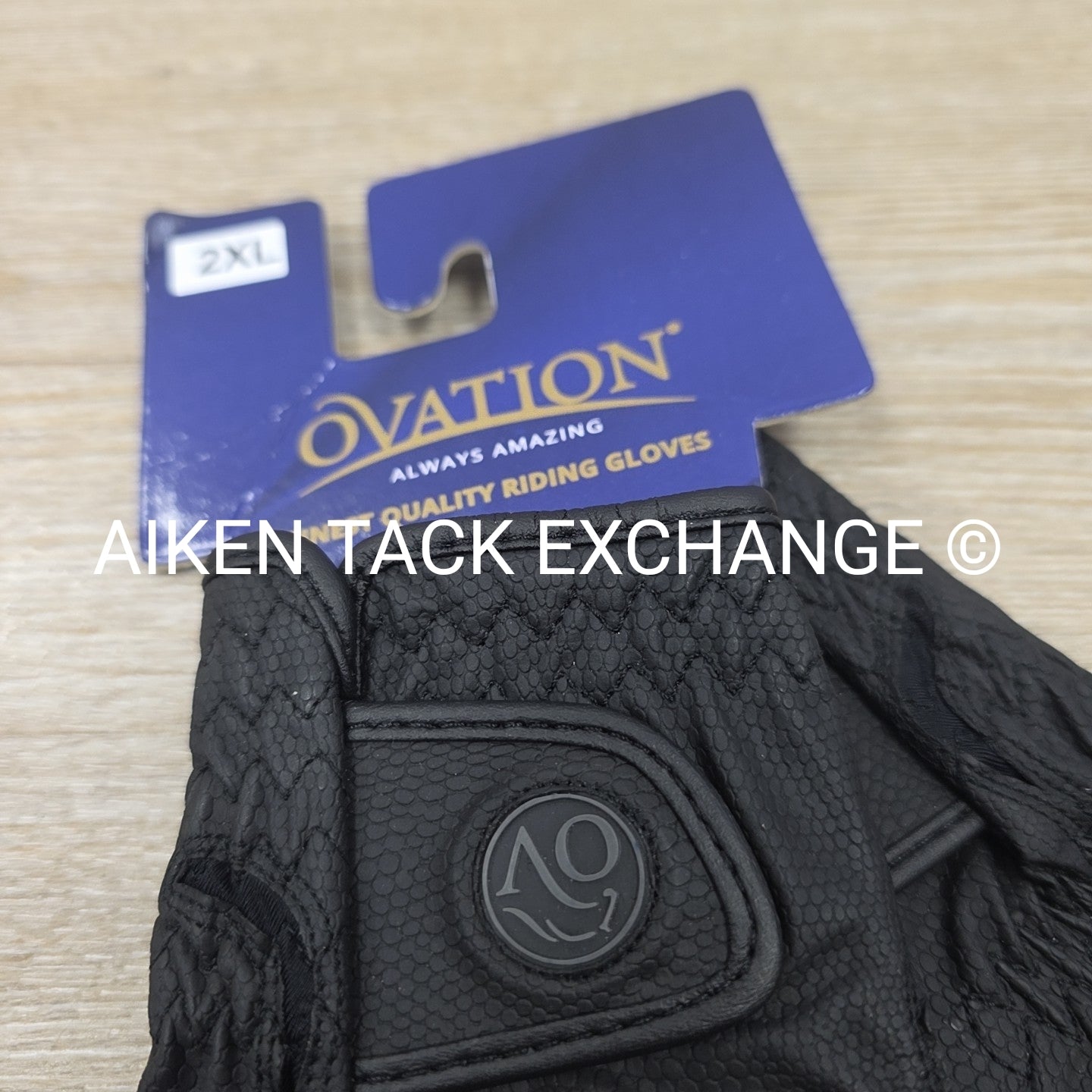 Ovation LuxeGrip StretchFlex Riding Gloves, Size 10