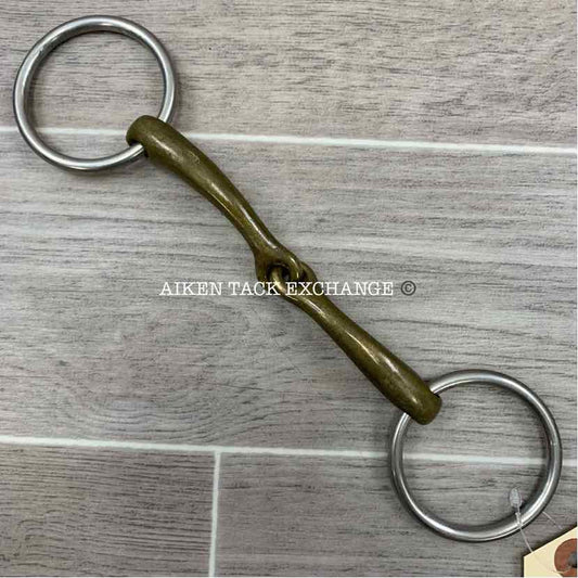 Herm Sprenger Dynamic RS Aurigan Single Joint Loose Ring Bradoon Bit 5.5"