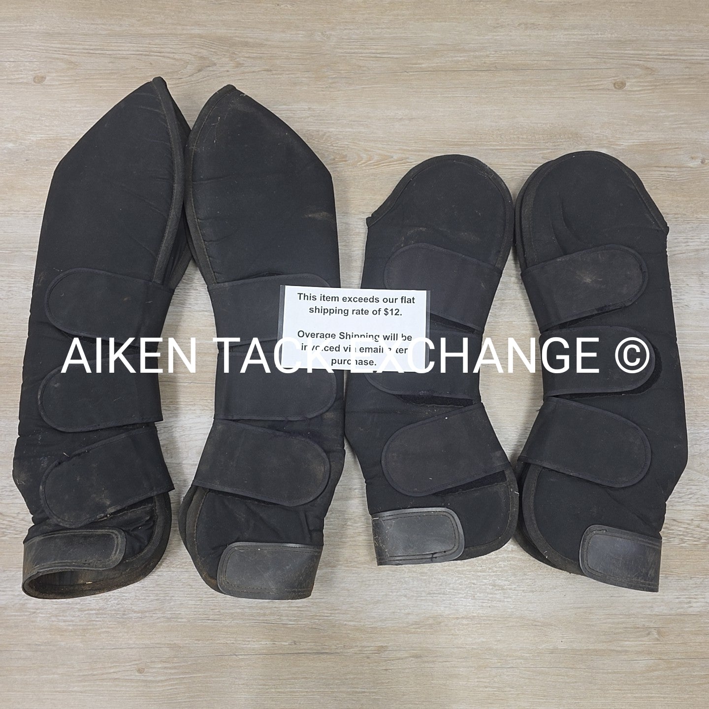 Dover Saddlery Shipping Boots, Front & Hind Set, Size Full