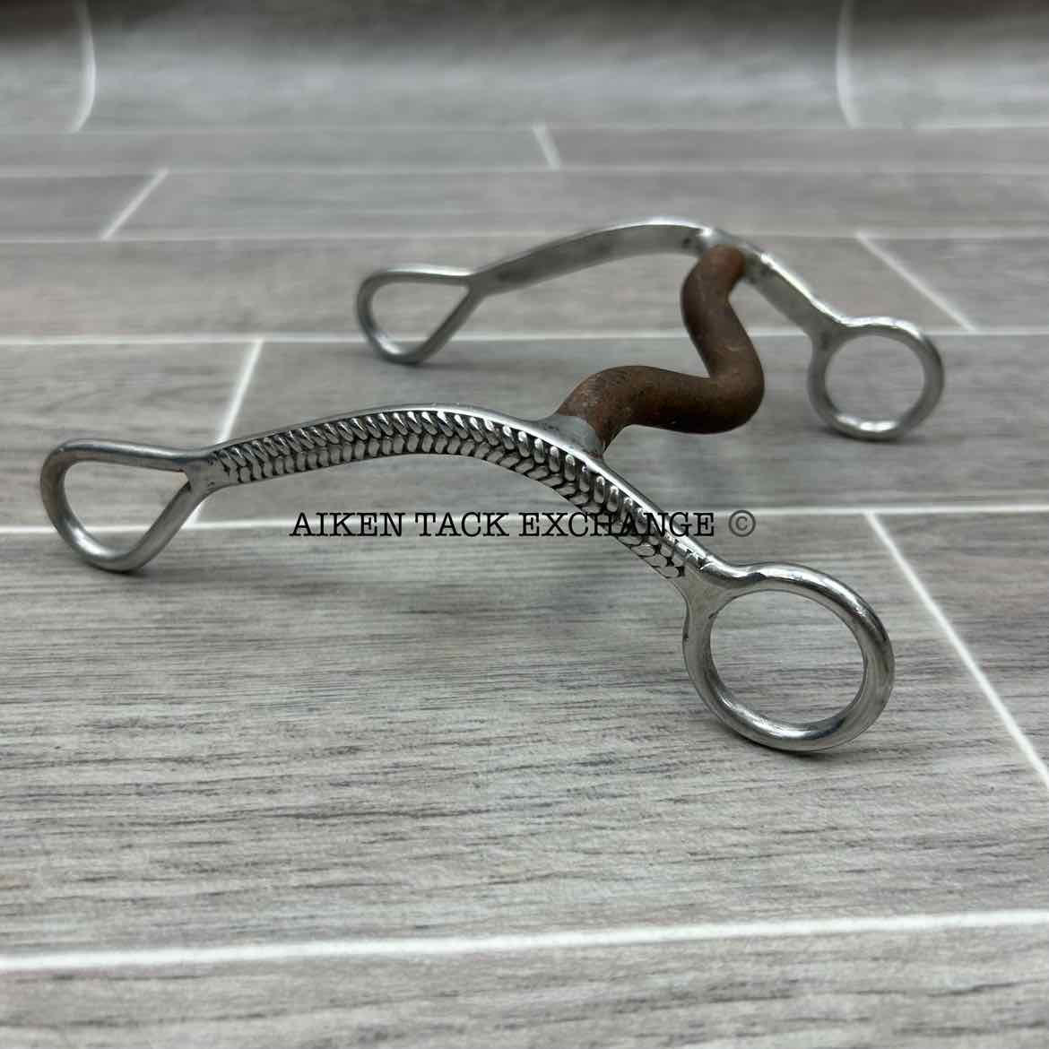 Sweet Iron Mullen Mouth Shanked Bit 5"