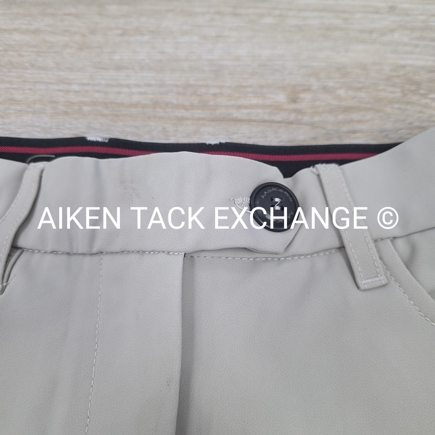 MakeBe Jessica Silicone Grip Knee Patch Breeches, Women's 6 (runs small)