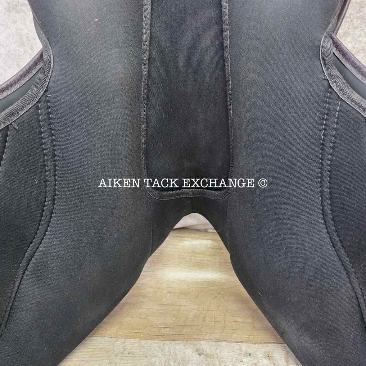 Dover Synthetic ProRide Close Contact Jump Saddle, 16.5" Seat, Medium Tree, Wool Flocked Panels