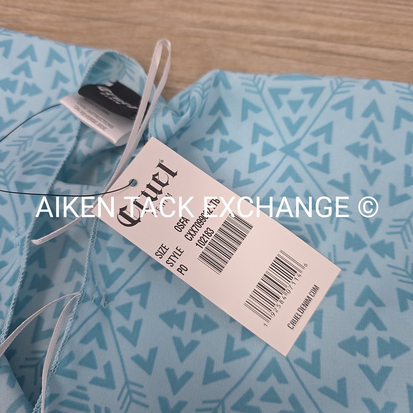 Cruel Denim Poncho, One Size