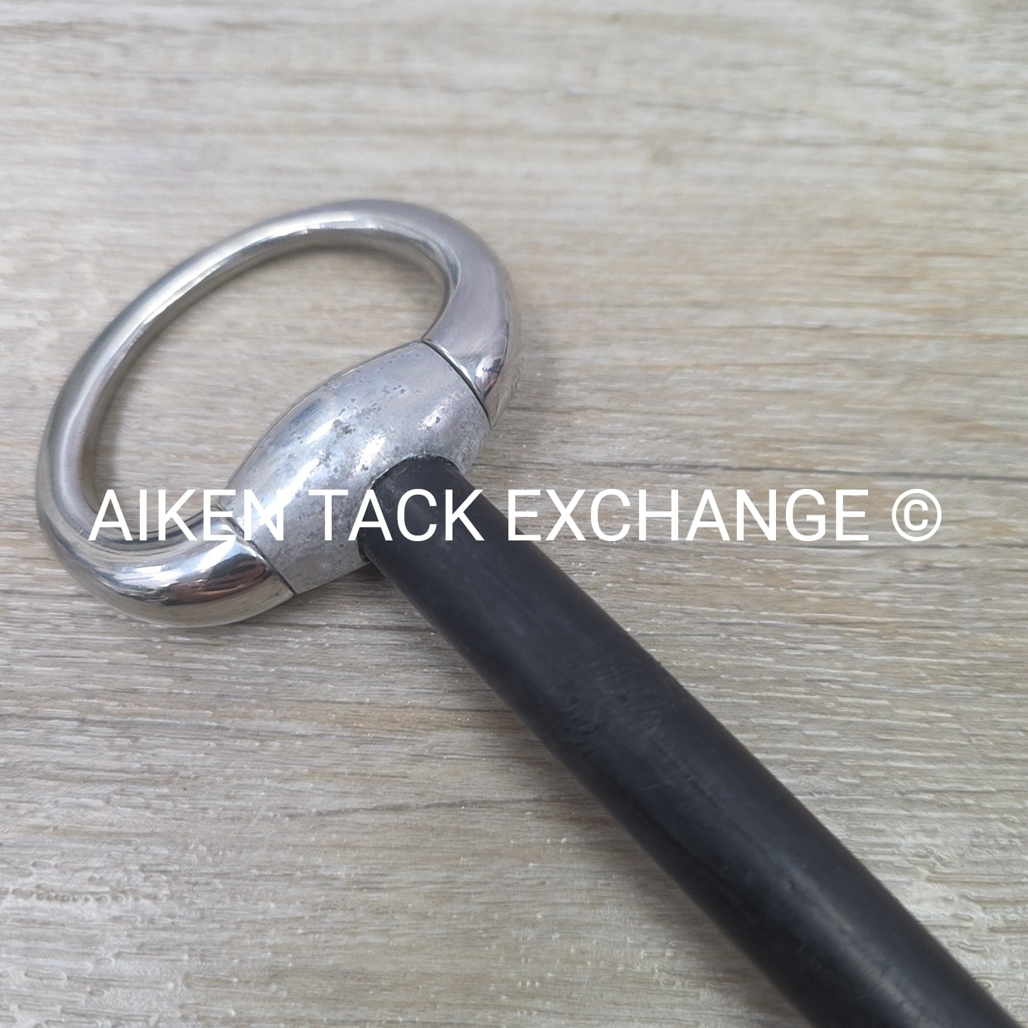 Hard Plastic Mullen Mouth Eggbutt Bit 5"