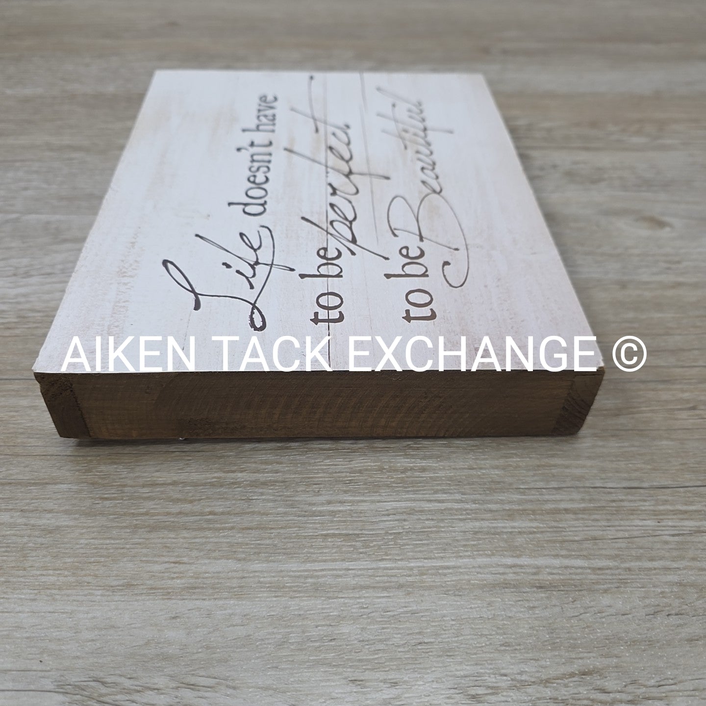 Wooden Sign, 10" x 8"