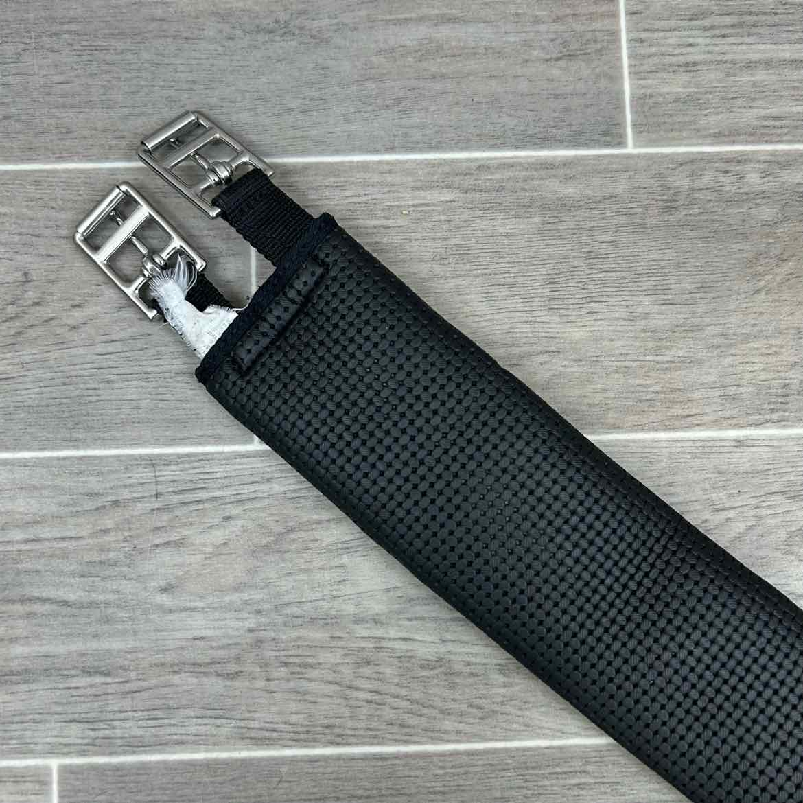 Wintec Long Elastic Girth, Black, 46"