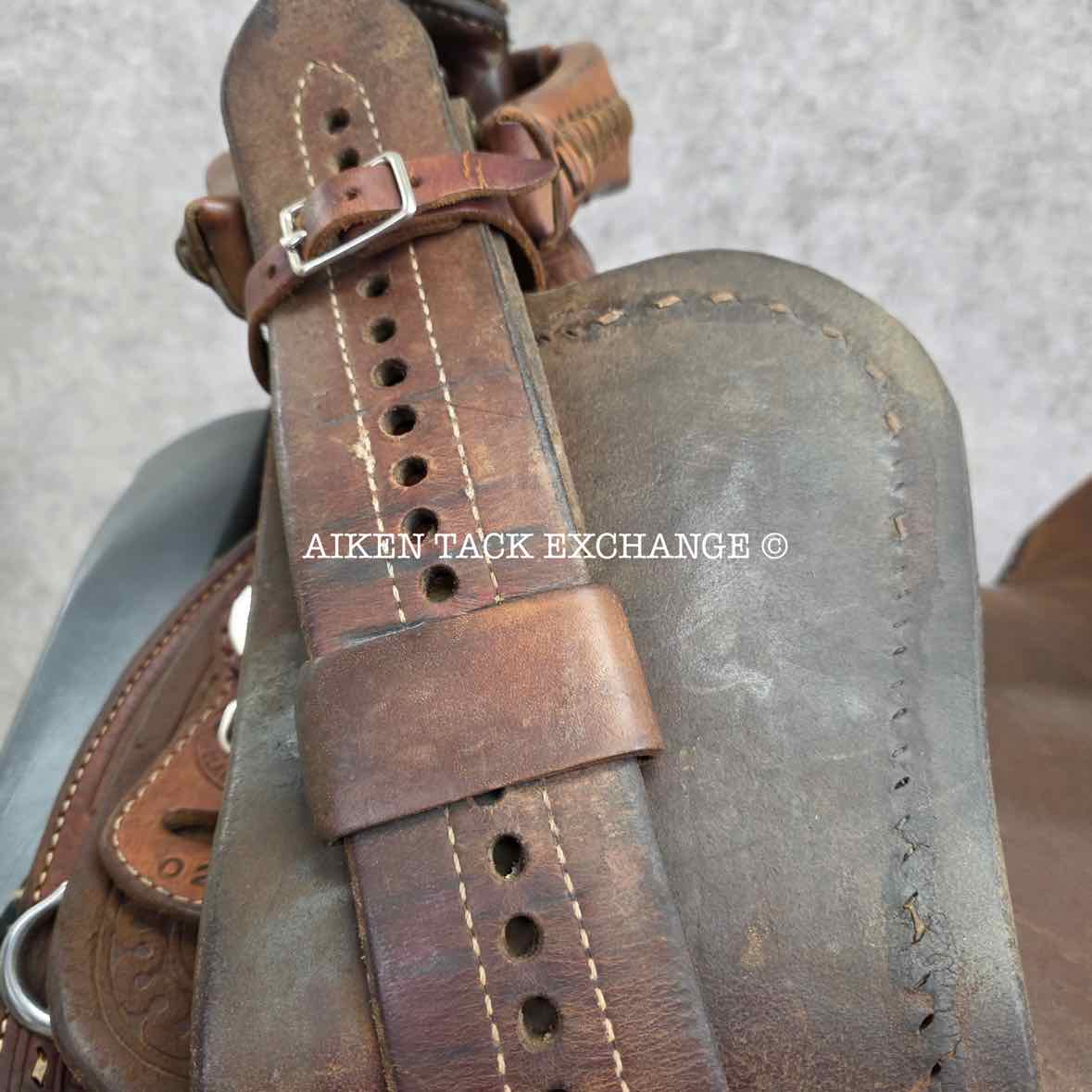 Kowalsky Western Saddle, 15.5" Seat, Wide Tree - Full QH Bars