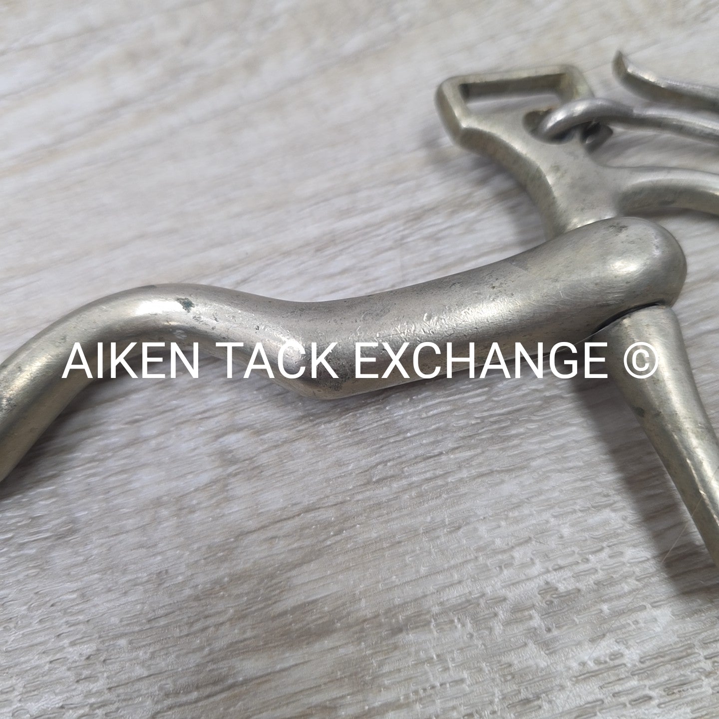 Never Rust Mullen Mouth Kimberwick Bit 5.25" (No Curb Chain)