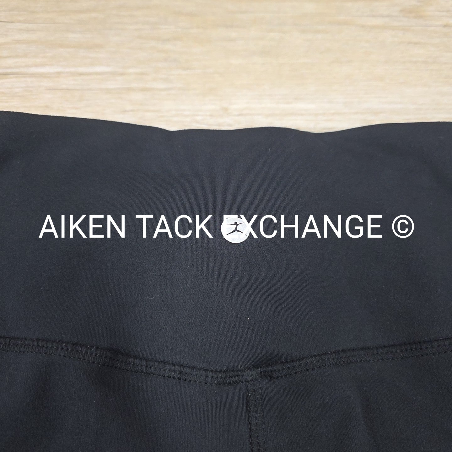 Danskin High-Rise Athletic Leggings wtih Pockets, Black, Women's Size Large