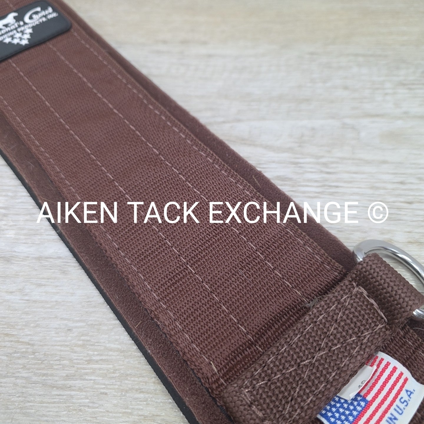 Professional's Choice SMx Double Elastic Girth, Brown, 48"