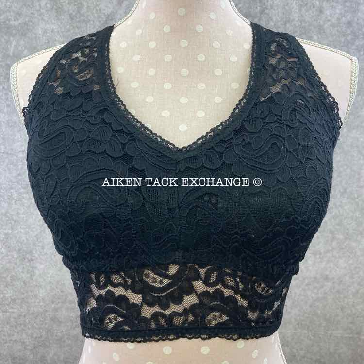 Maurices Lace Racer Back Bralette, Women's Size 0X (Plus Size)