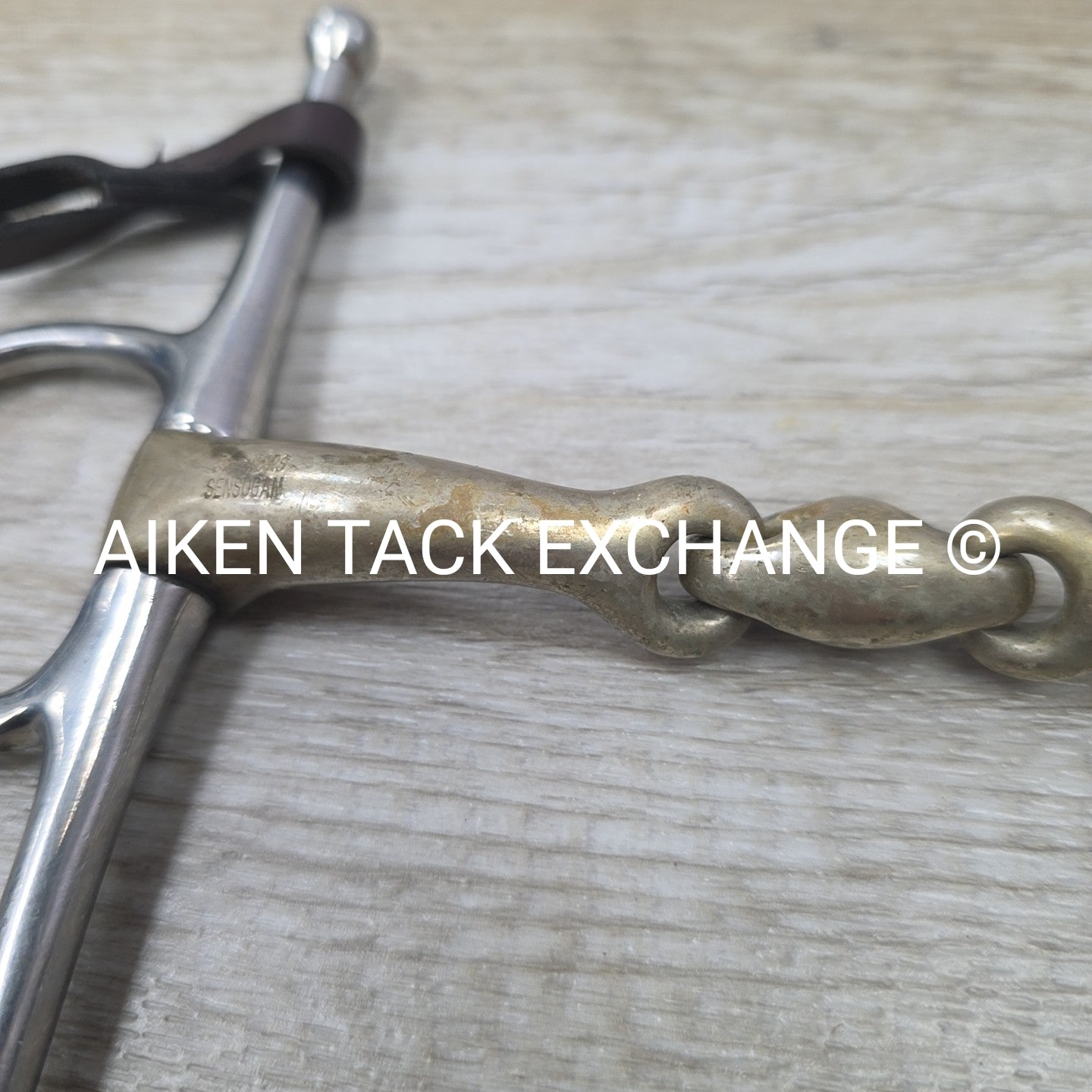 Herm Sprenger Dynamic RS Sensogan Double Joint Full Cheek Bit with Keepers 5"