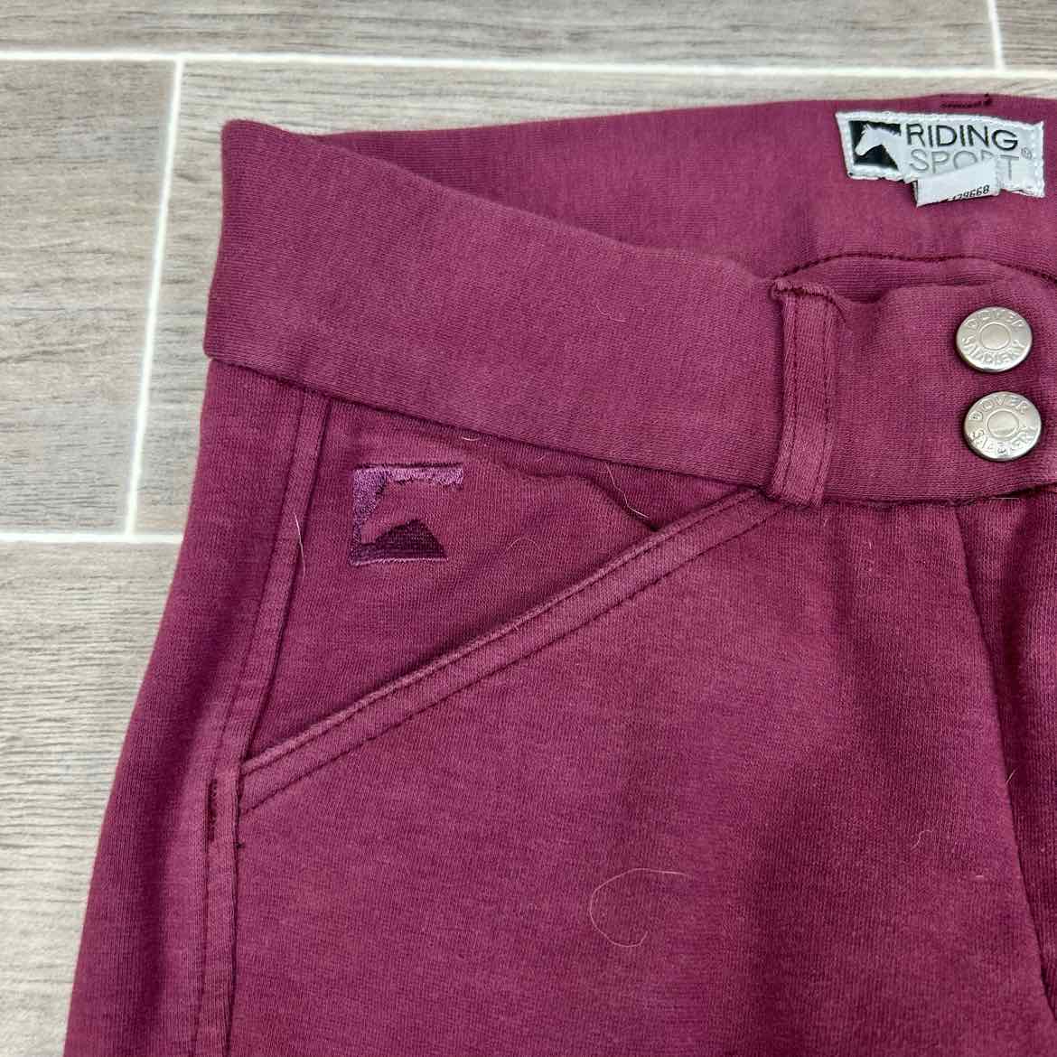 Dover Saddlery Riding Sport Silicone Grip Knee Patch Breeches, Size 28