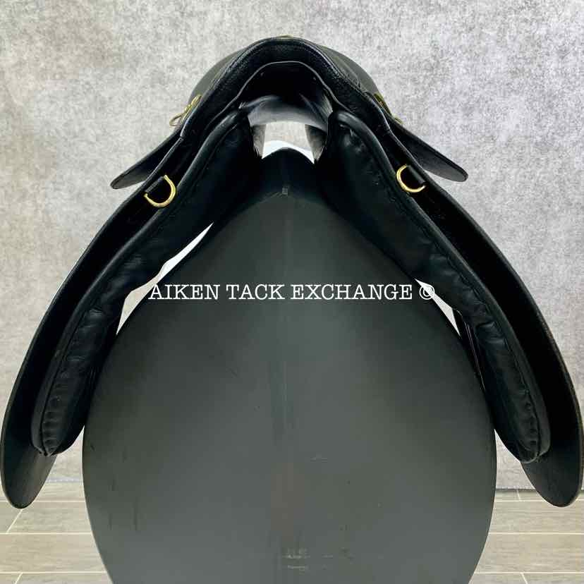 BT Crump Icelandic Saddle, 17.5" Seat, Narrow Tree, Wool Flocked Panels