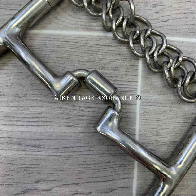 Myler Dee with Hooks Correction Low Port Barrel Bit MB 27PB 5"