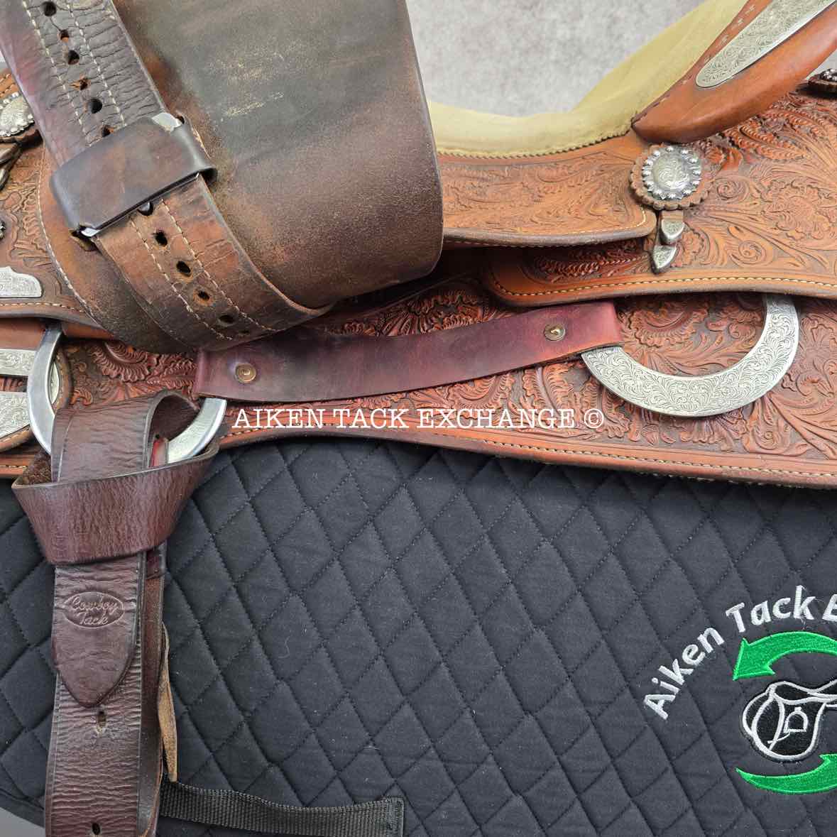 2001 Bob's Western Saddle, 15" Seat, Regular Tree - Semi QH Bars