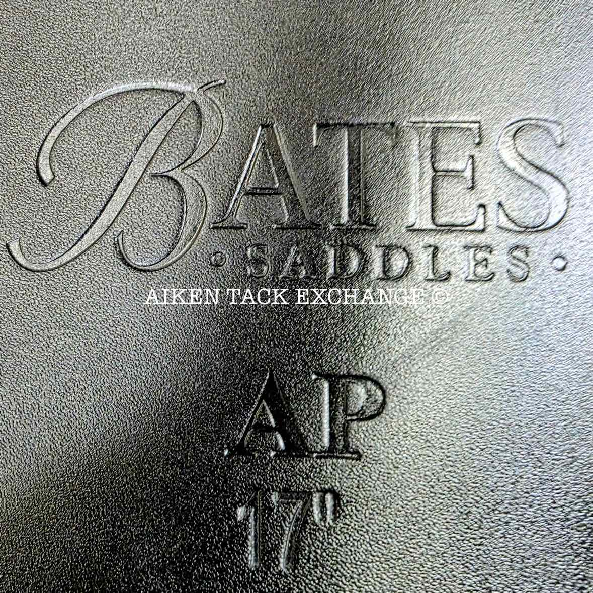 2023 Bates All Purpose Saddle with HART, 17" Seat, Adjustable Tree - Changeable Gullet, CAIR Panels