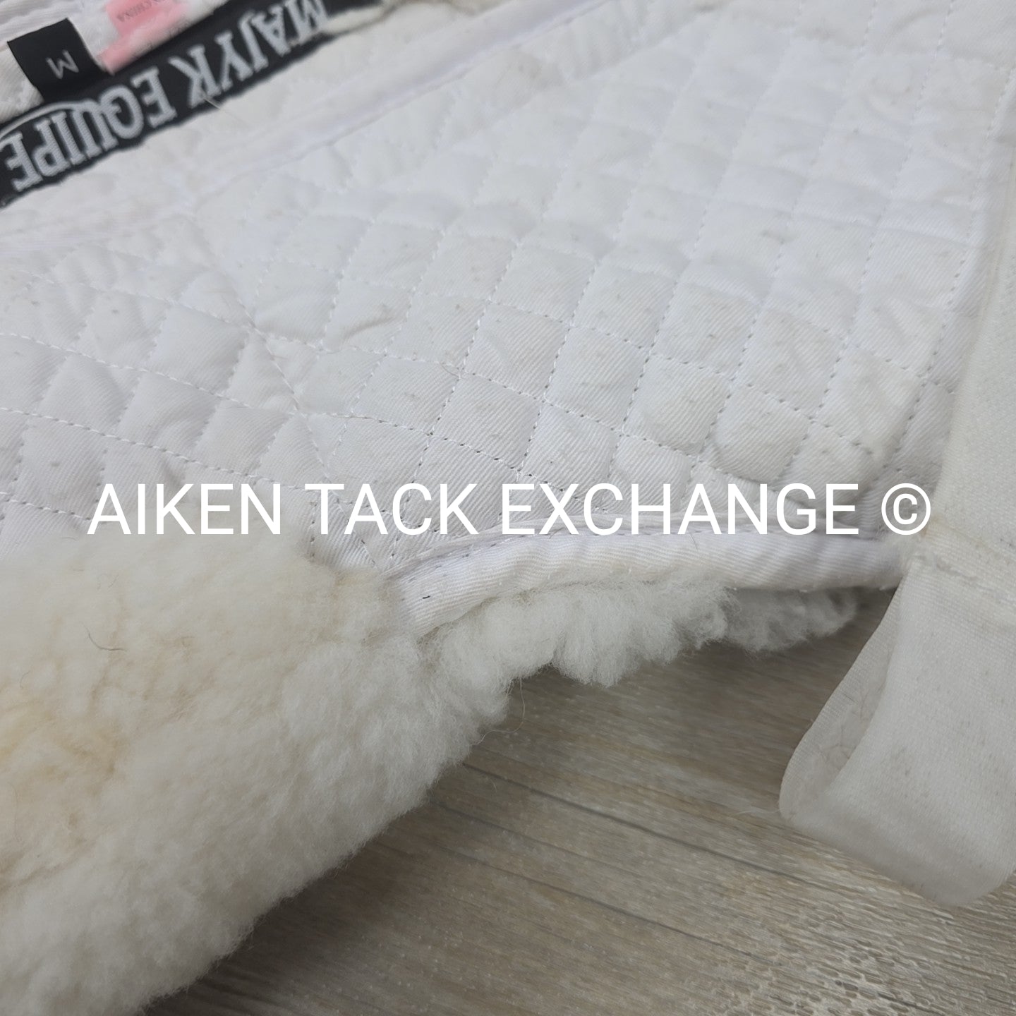 Majyk Equipe Ergonomics Correction Sheepskin Half Pad with Impact Shims, Size Me