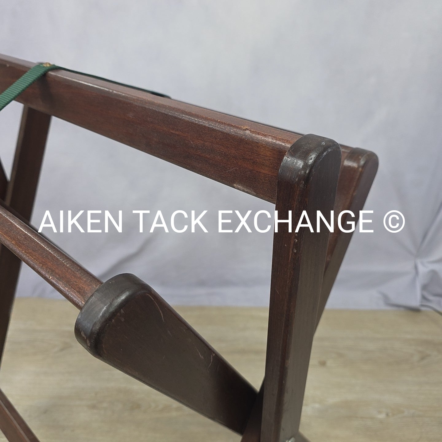 Beval Wood Portable Folding Saddle Stand