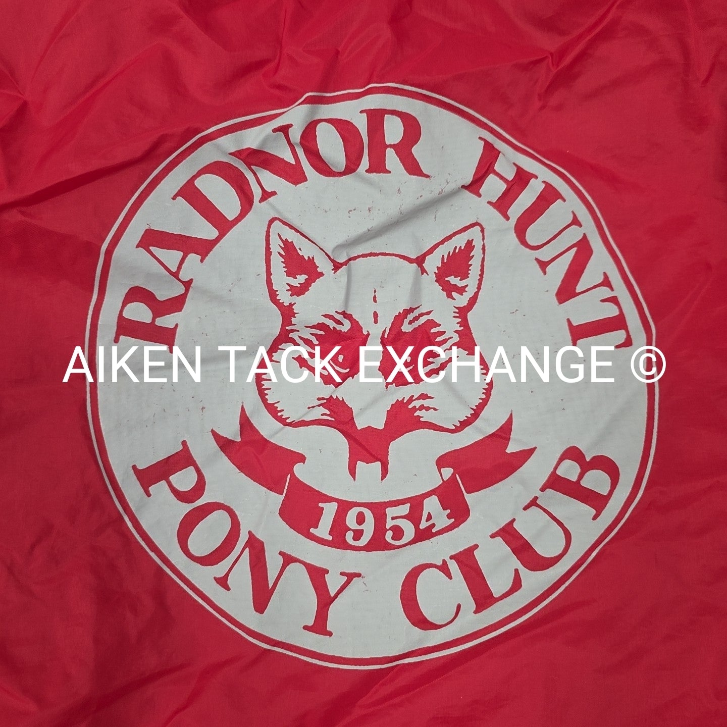 Radnor Hunt Pony Club Windbreaker Jacket, Size 34/36