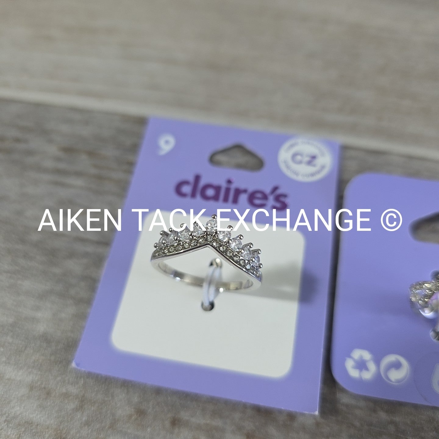 Claire's Rings (2) - Size 9