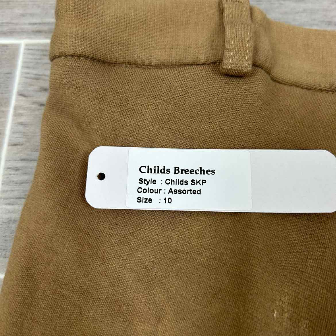 Royal Highness Children's Knee Patch Breeches, Size 10, Brand New