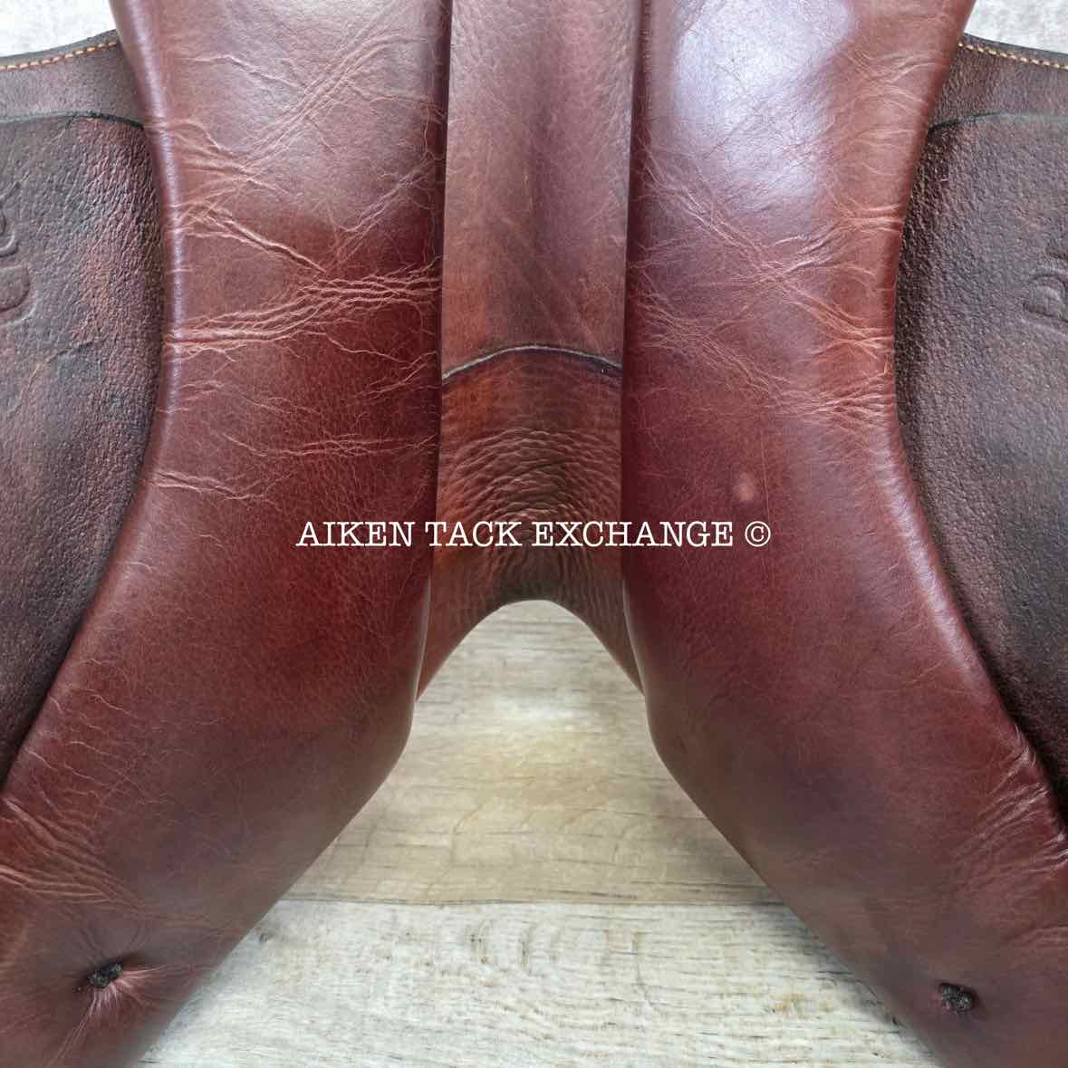 2015 Ovation Ruiz Diaz Close Contact Jump Saddle, 17" Seat, Adjustable Tree - XCH Changeable Gullet, Foam Panels