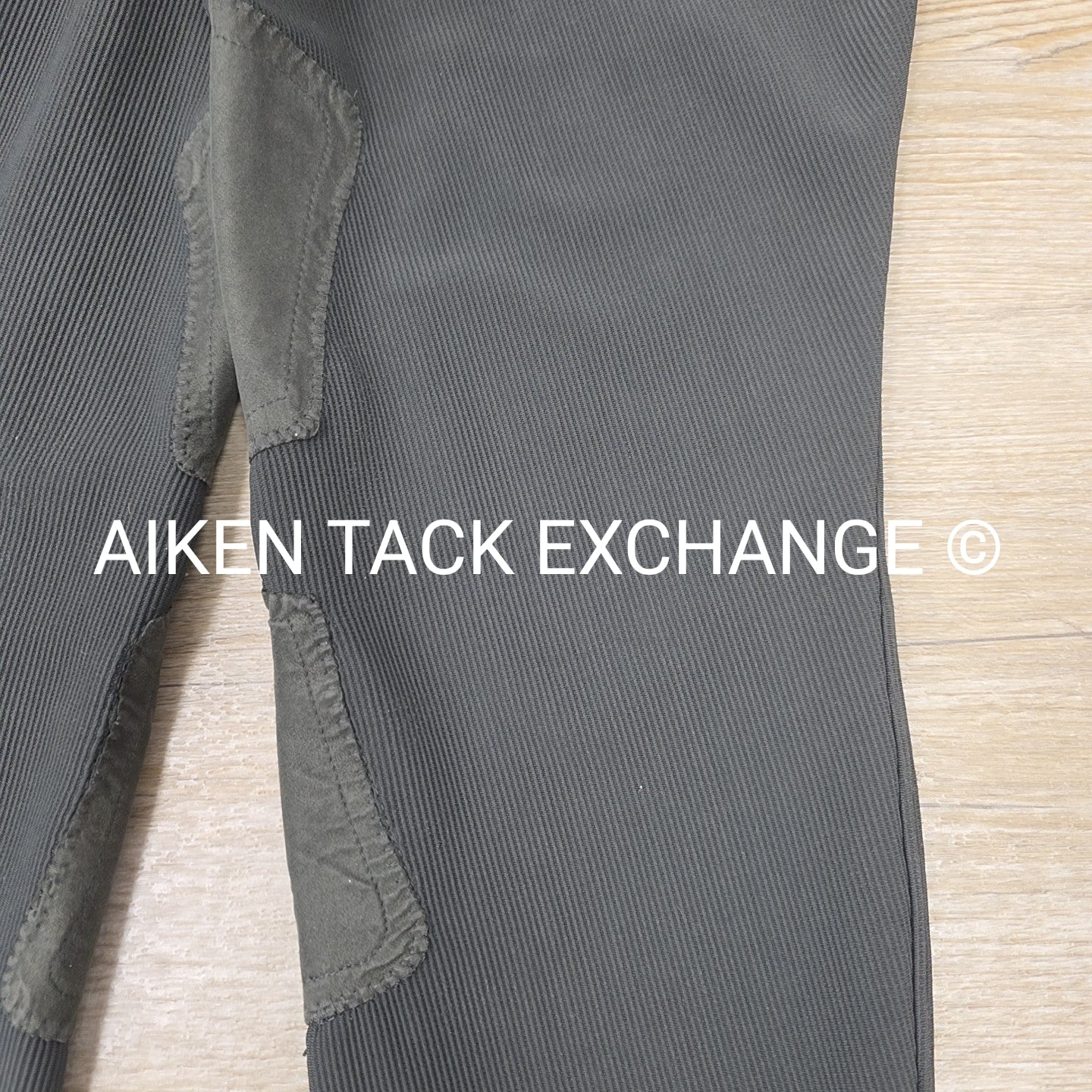 TuffRider Ribbed Knee Patch Breeches, Size 30