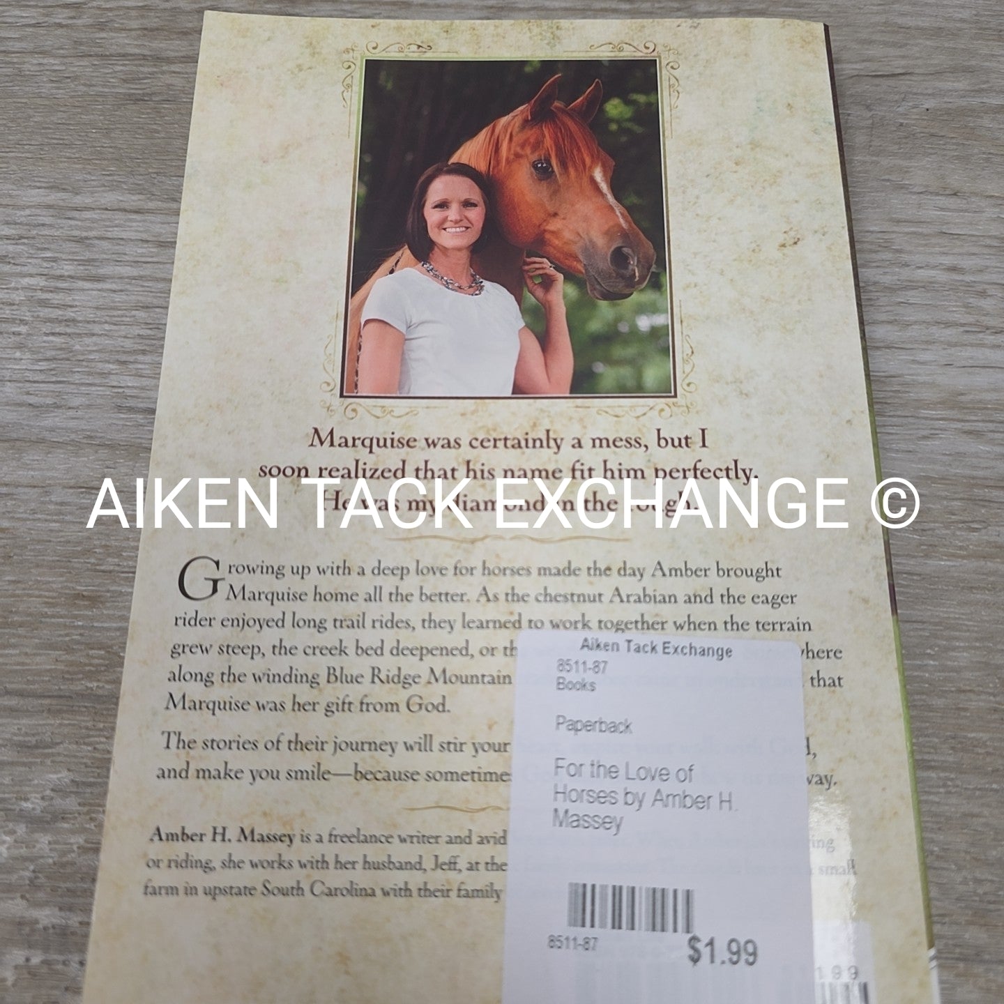 For the Love of Horses by Amber H. Massey