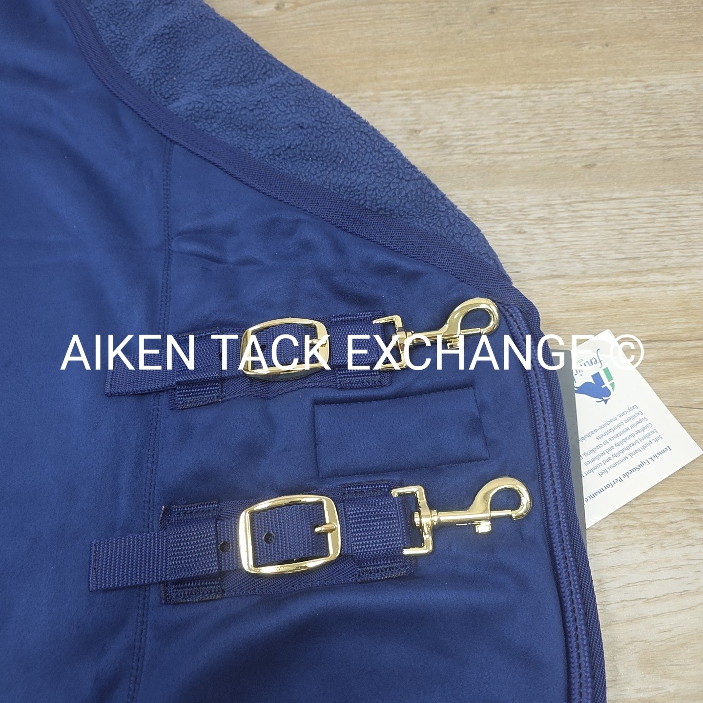 Fenwick Equestrian EquSuede Performance Cooler, Blue, 62"