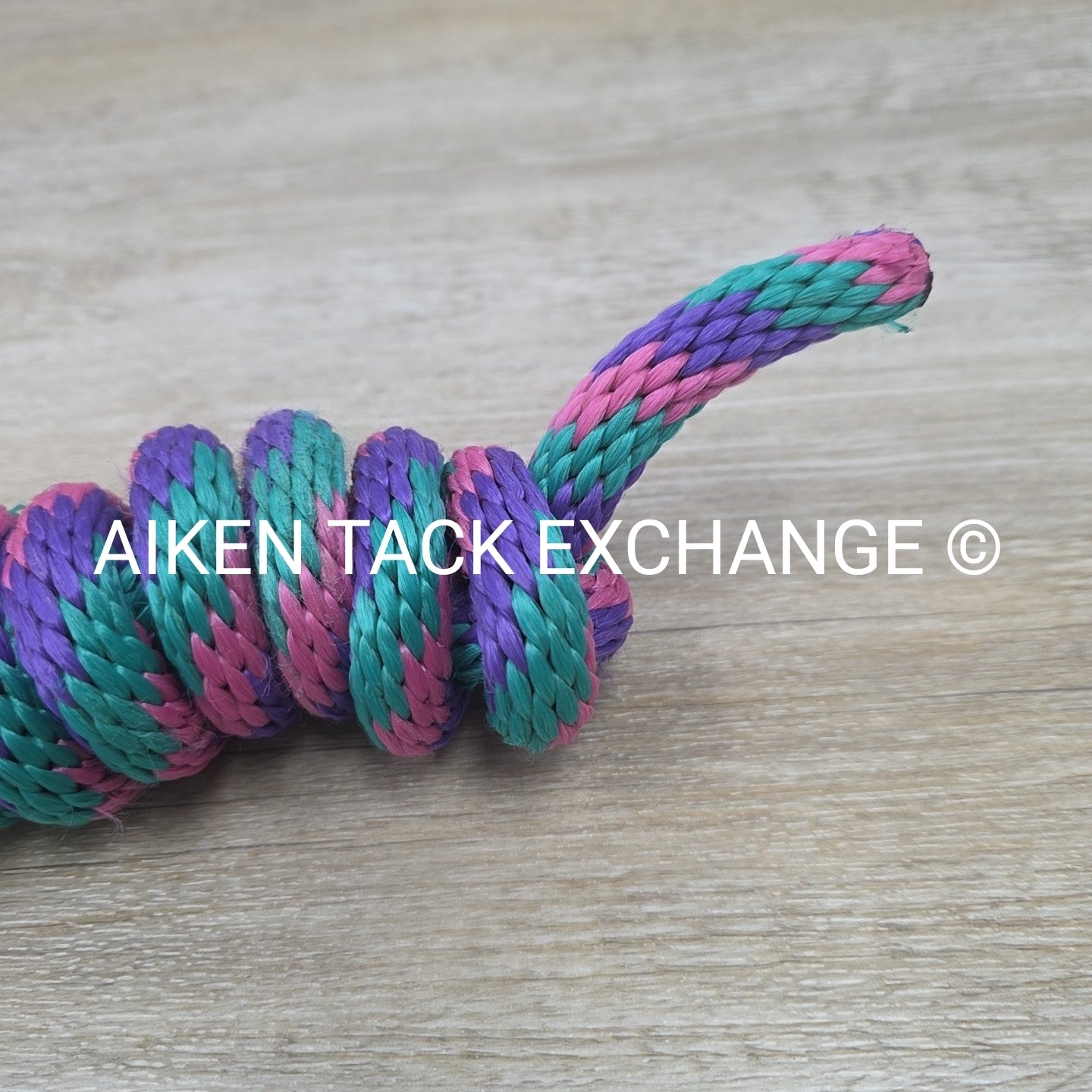 Nylon Lead Rope with Brass Plated Snap