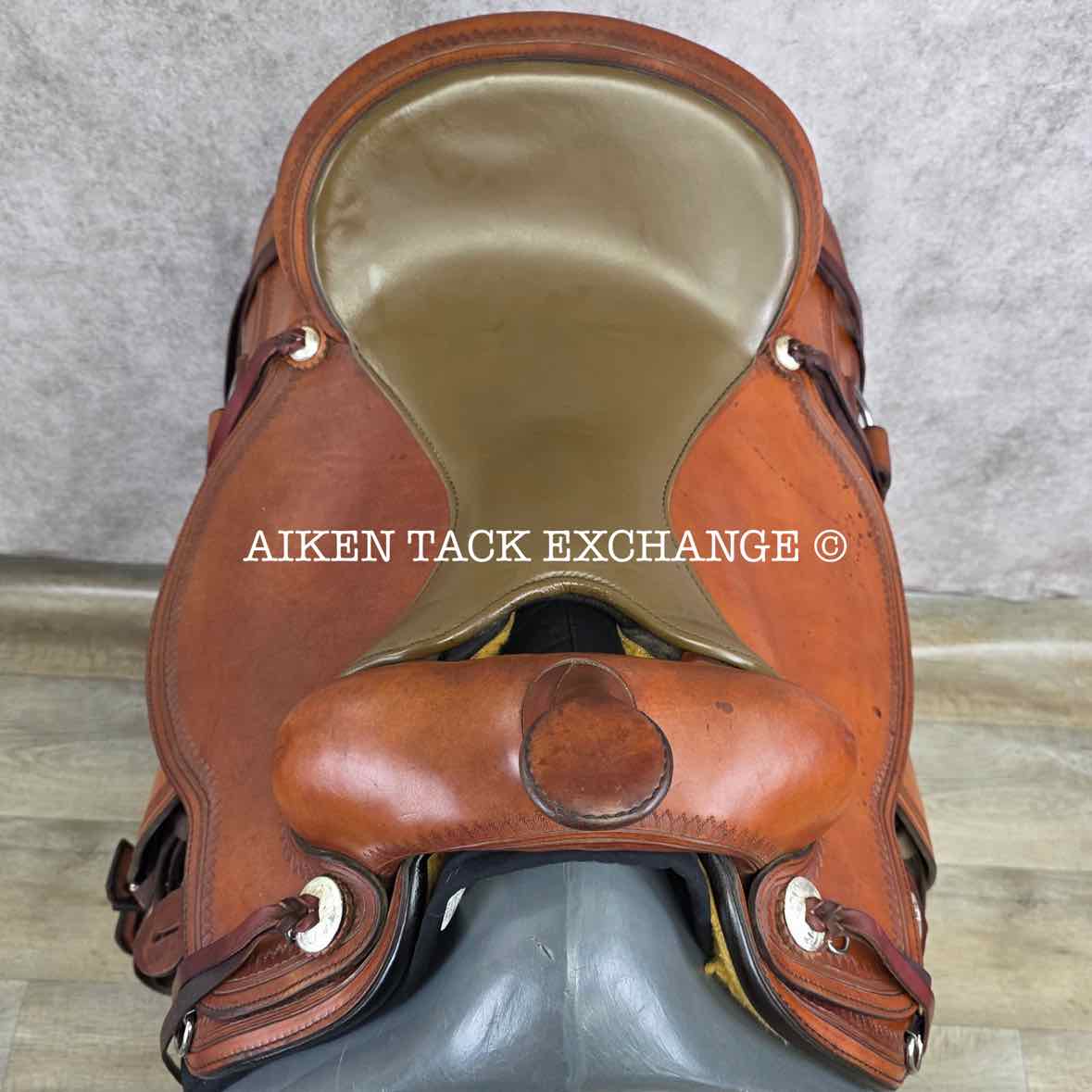 2004 Circle Y 1651 Park & Trail Western Saddle, 16" Seat, Regular Flex Lite Tree - Semi QH Bars
