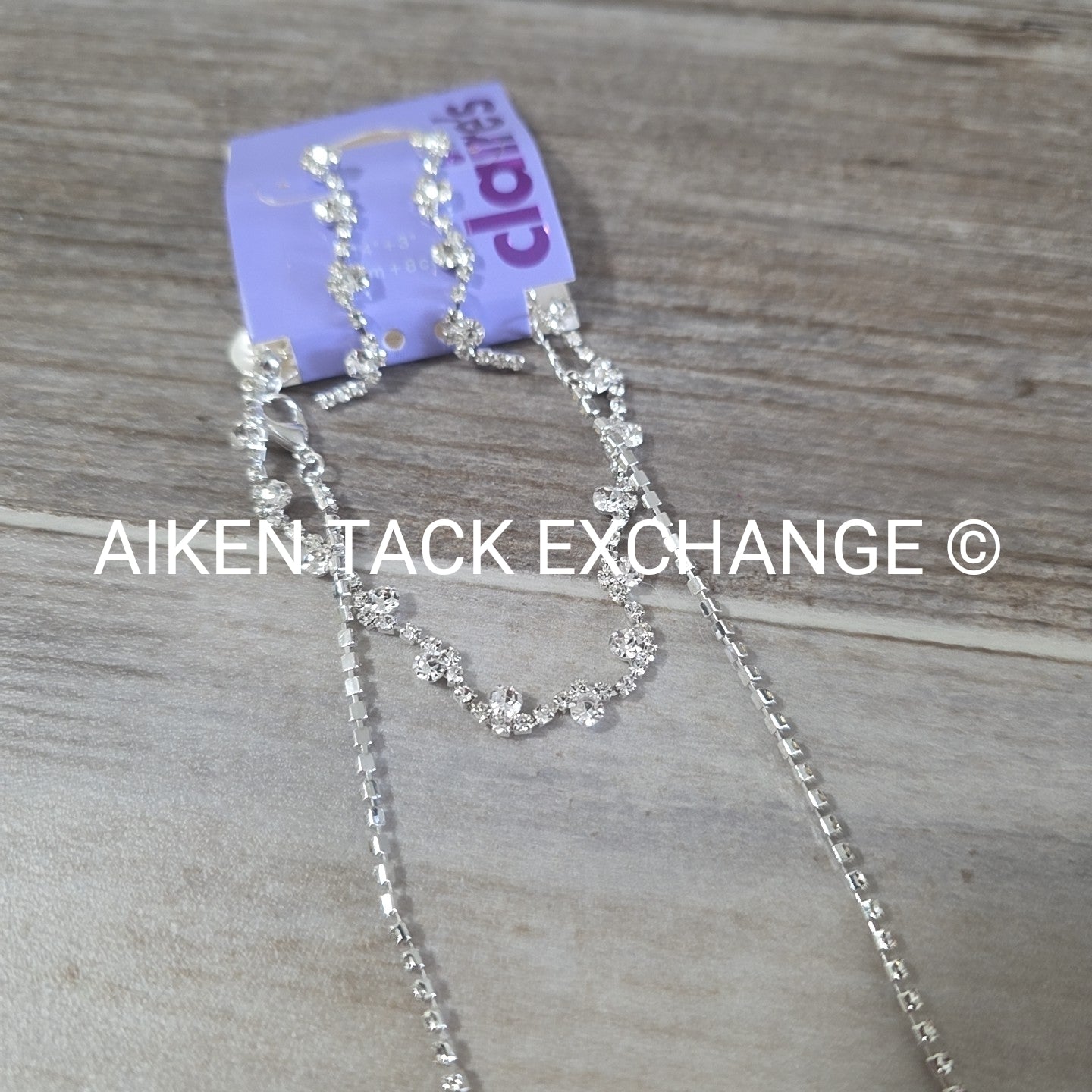 Claire's Bundle - 1 Tiara, 1 Set of Earrings, 1 Necklace