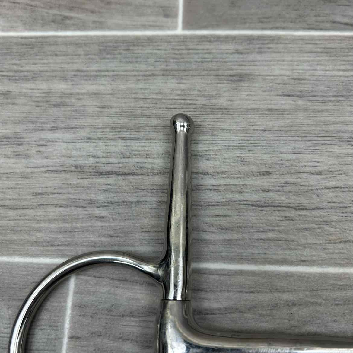 Smucker's Single Joint Large Ring Full Cheek Bit 5.5" (8" Cheeks)