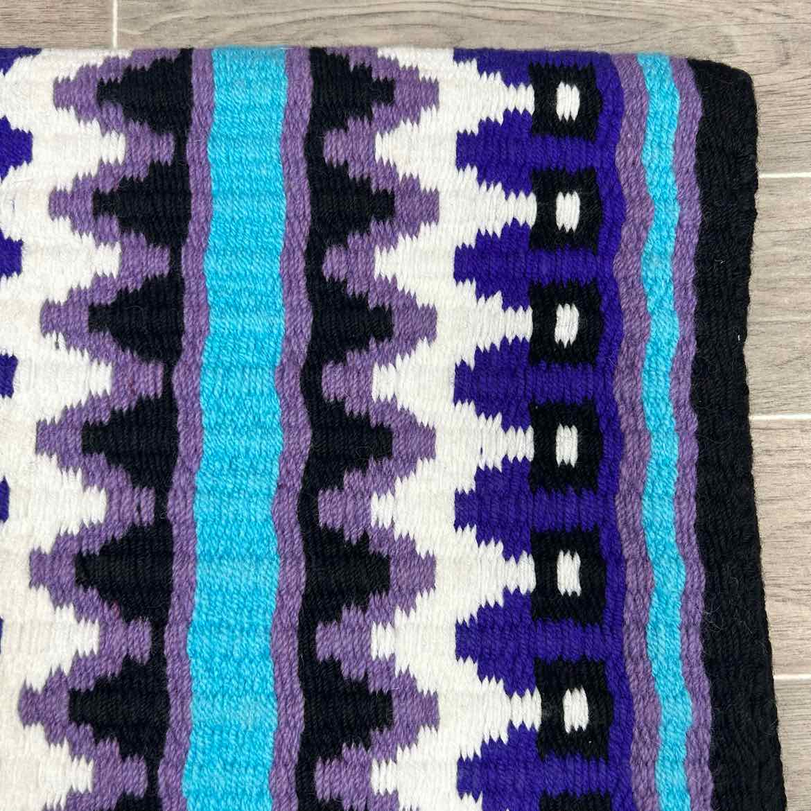 Kathy Williams Woven Western Show Pad, 100% Wool, Size 34" x 40"
