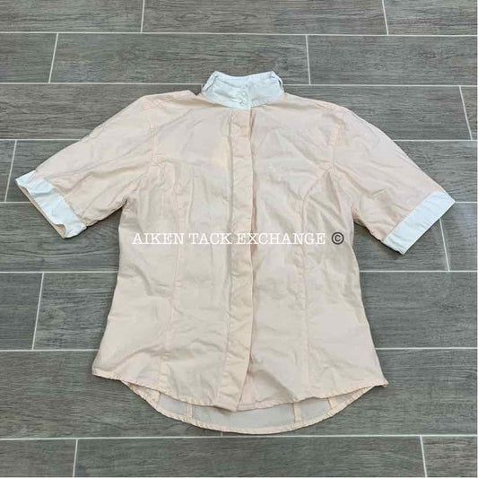 EuroAmerican Saddlery Short Sleeve Show Shirt, Youth Medium