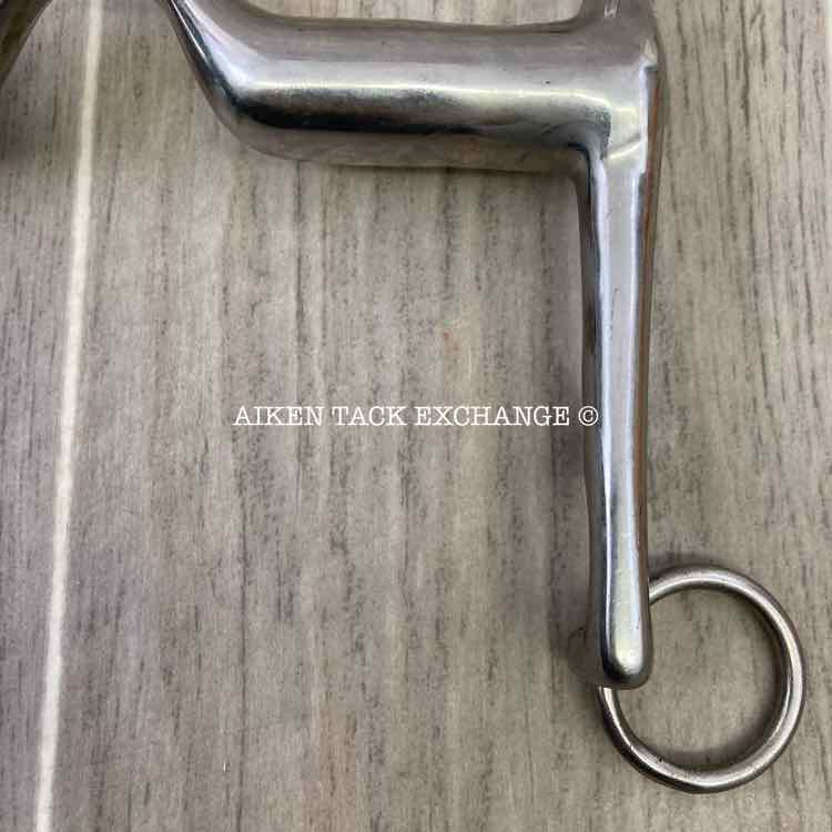 Hollow Mullen Mouth Weymouth Bit, No Curb Chain 5.25"