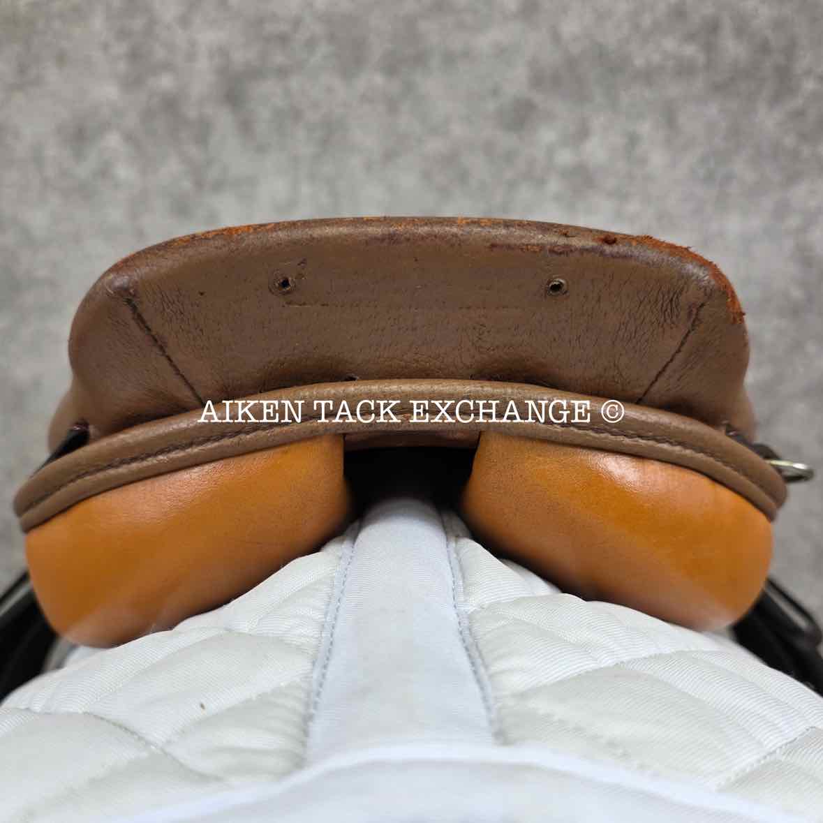 **SOLD** Crosby Miller's Prix Des Nations Pony Saddle, 14" Seat, Medium Tree, Foam Panels