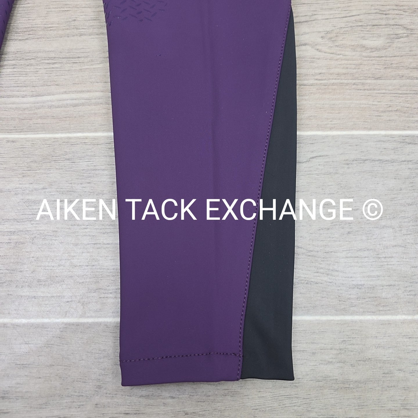 KL Select Gabrielle Knee Patch Breeches, Purple, Women's Size 28R