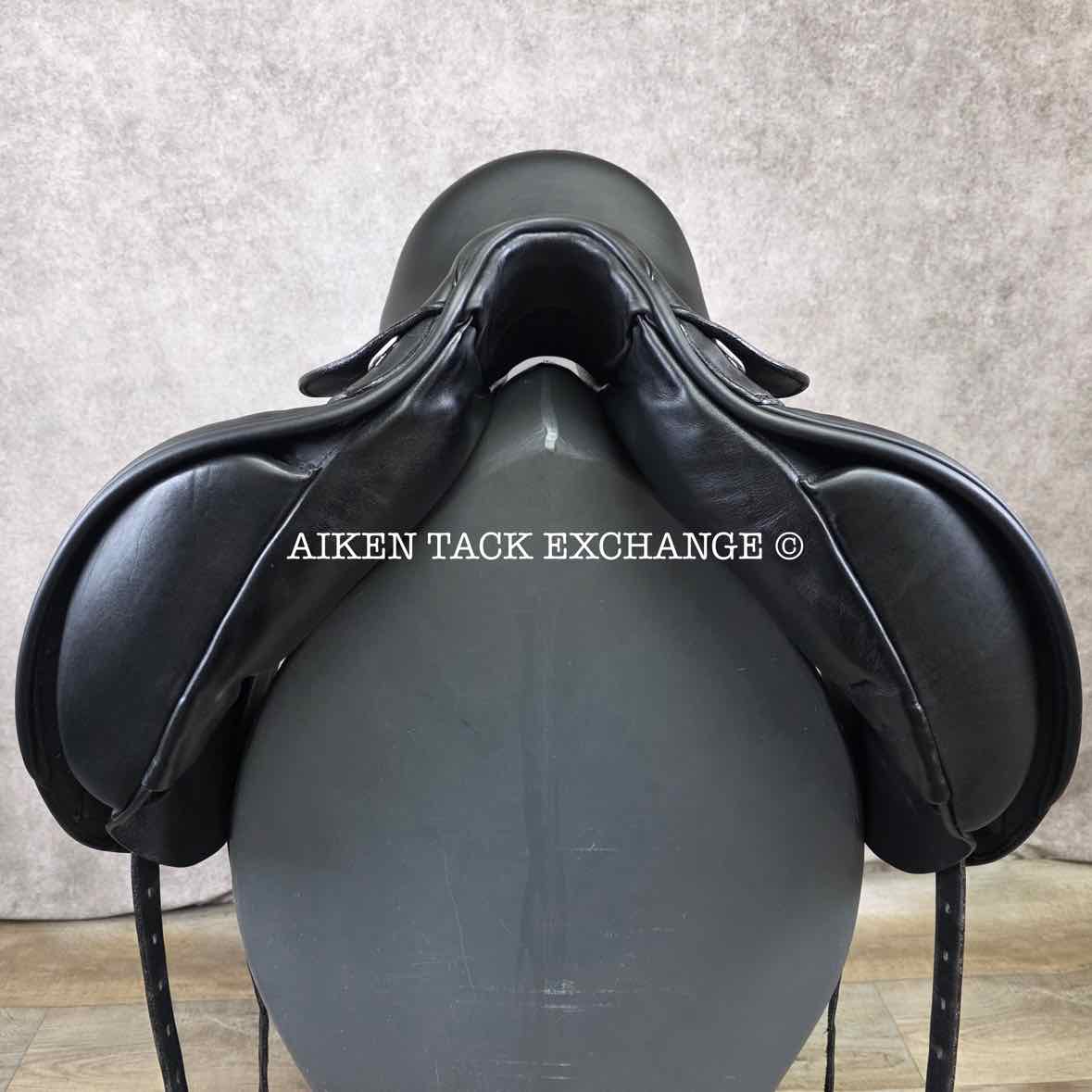 2017 Prestige X-D2 K Zero Monoflap Dressage Saddle, 18" Seat - Short Flap, Medium Tree, Wool Flocked Panels