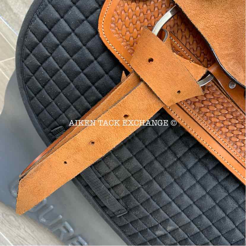 **SOLD** Shiloh Tack Roper Style Western Saddle, 16" Seat, Wide Tree - Full QH Bars