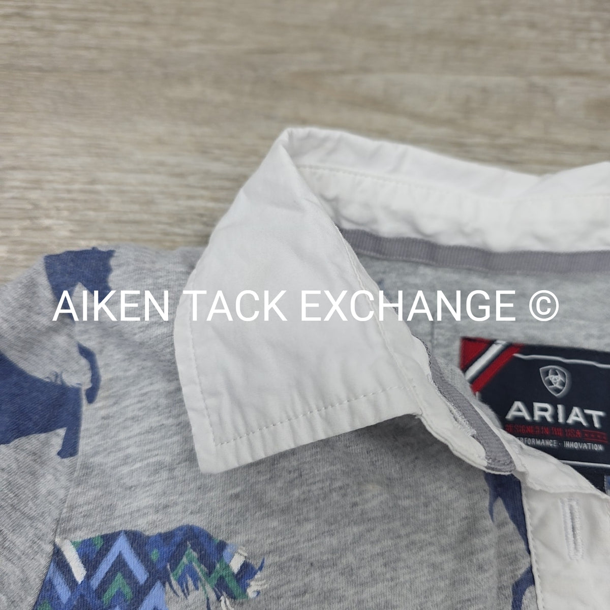 Ariat Short Sleeve Polo Top, Youth XS (7)
