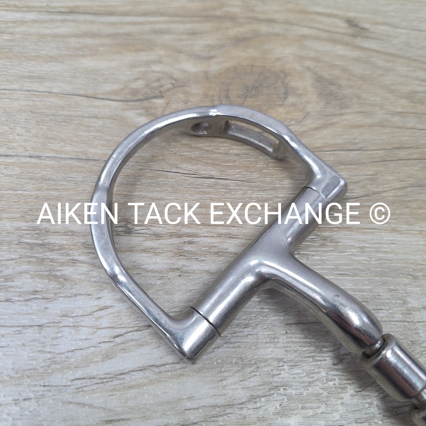 Myler English Dee with Hooks Mullen Triple Barrel Pony Bit MB 32-3 4.5"