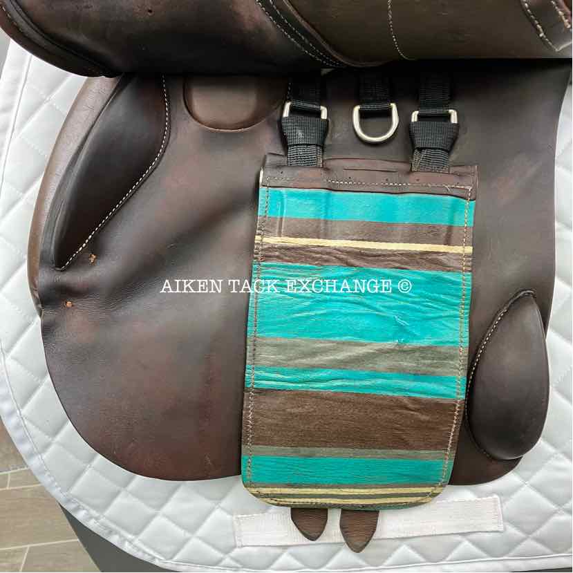 **SOLD** 2013 Voltaire Palm Beach Close Contact Jump Saddle, 17" Seat, 2A Flap, Medium Wide Tree, FIN Panels, Full Buffalo Leather