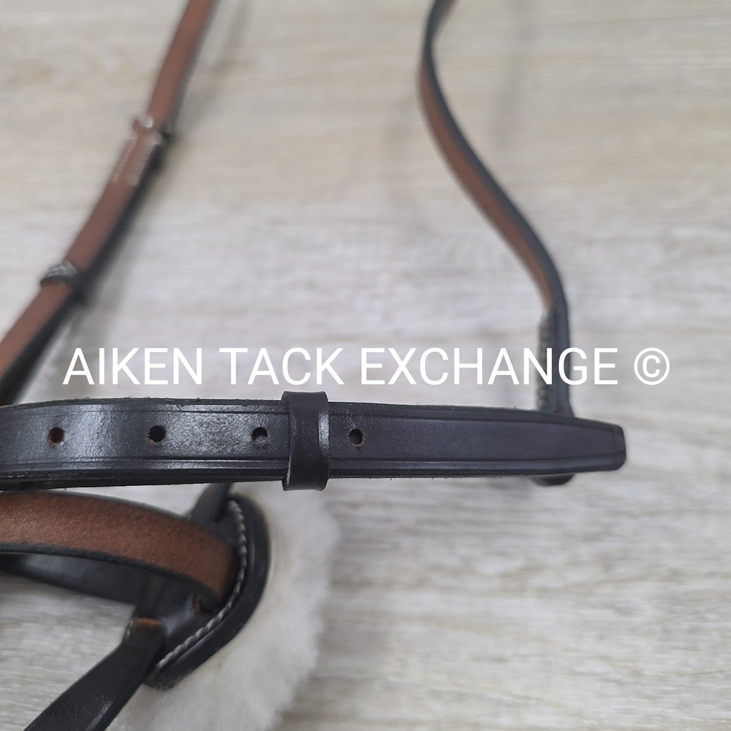 Berney Bros. Figure 8 Noseband, Brown, Size X-Full